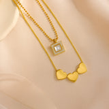 Heartbeats and Shimmers Necklace