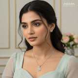 Nautical Charm Set ( Necklace + Earrings)