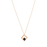 Dual Square Mystique Necklace