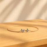 Butterfly Pair Cuff Bracelet