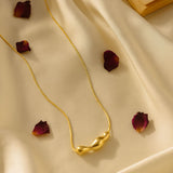 Modern Wave Necklace