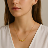Modern Wave Necklace
