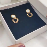 Triplet Ring Elegance earrings