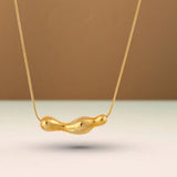 Modern Wave Necklace
