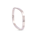 Sterling Square Bangle kada