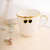 Gold-Trimmed Black Heart