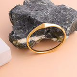 Unique Gold Bangle Bracelet