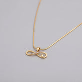Infinity Wing Necklace
