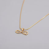 Infinity Wing Necklace