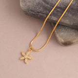 Golden Blossom Necklace
