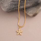 Golden Blossom Necklace