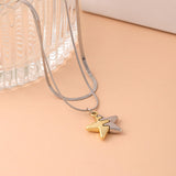 Starry Dual-Tone Necklace