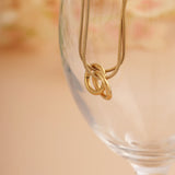 Interlinked Radiance Necklace