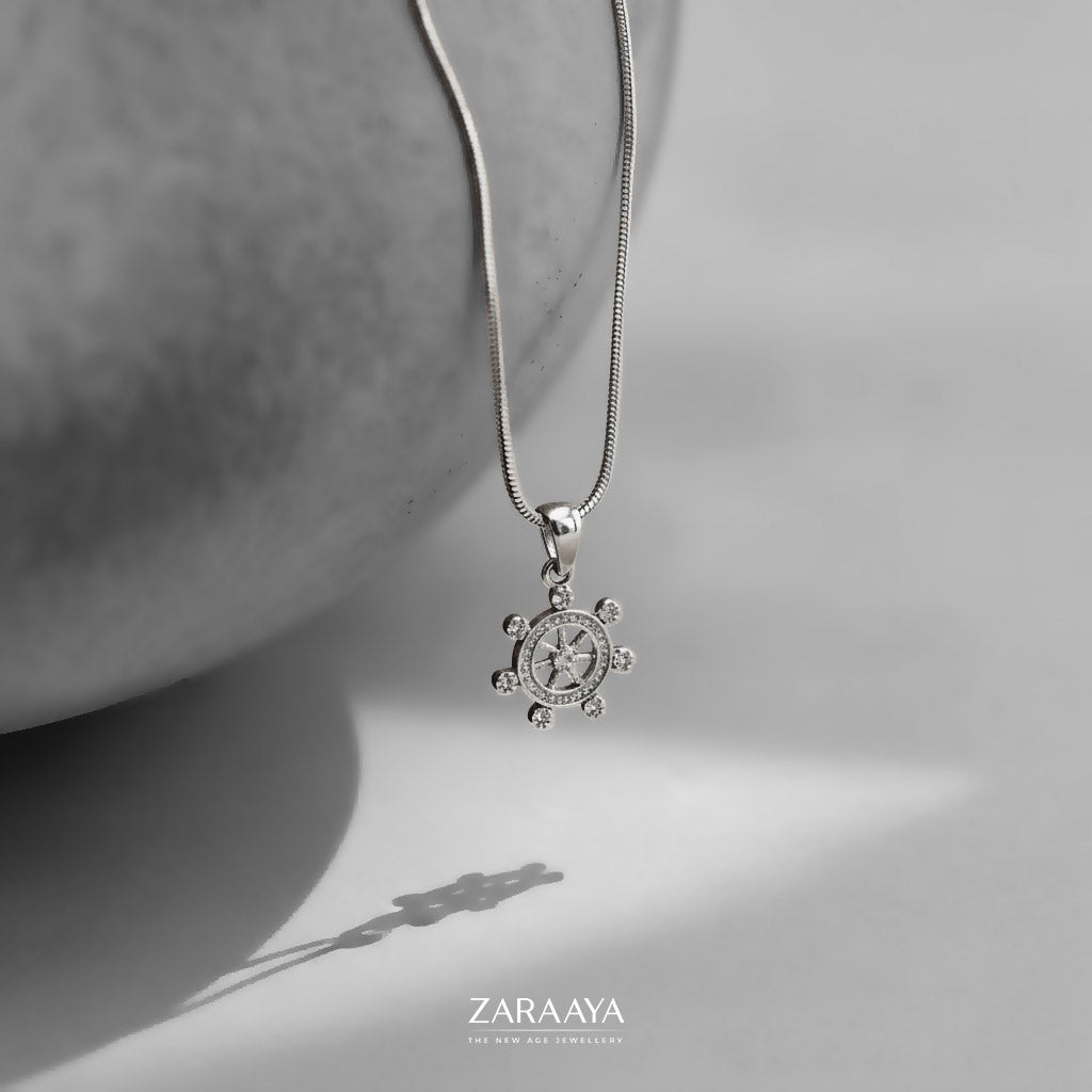 Nautical Charm Set ( Necklace + Earrings)