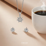 Nautical Charm Set ( Necklace + Earrings)