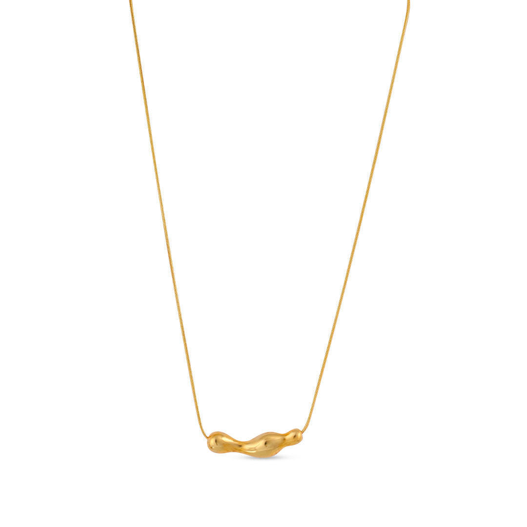 Modern Wave Necklace