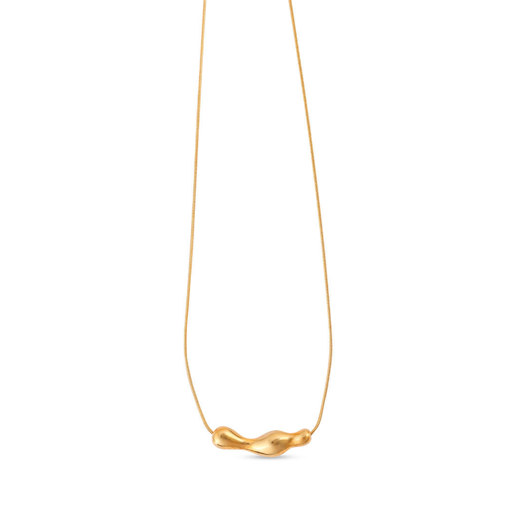 Modern Wave Necklace
