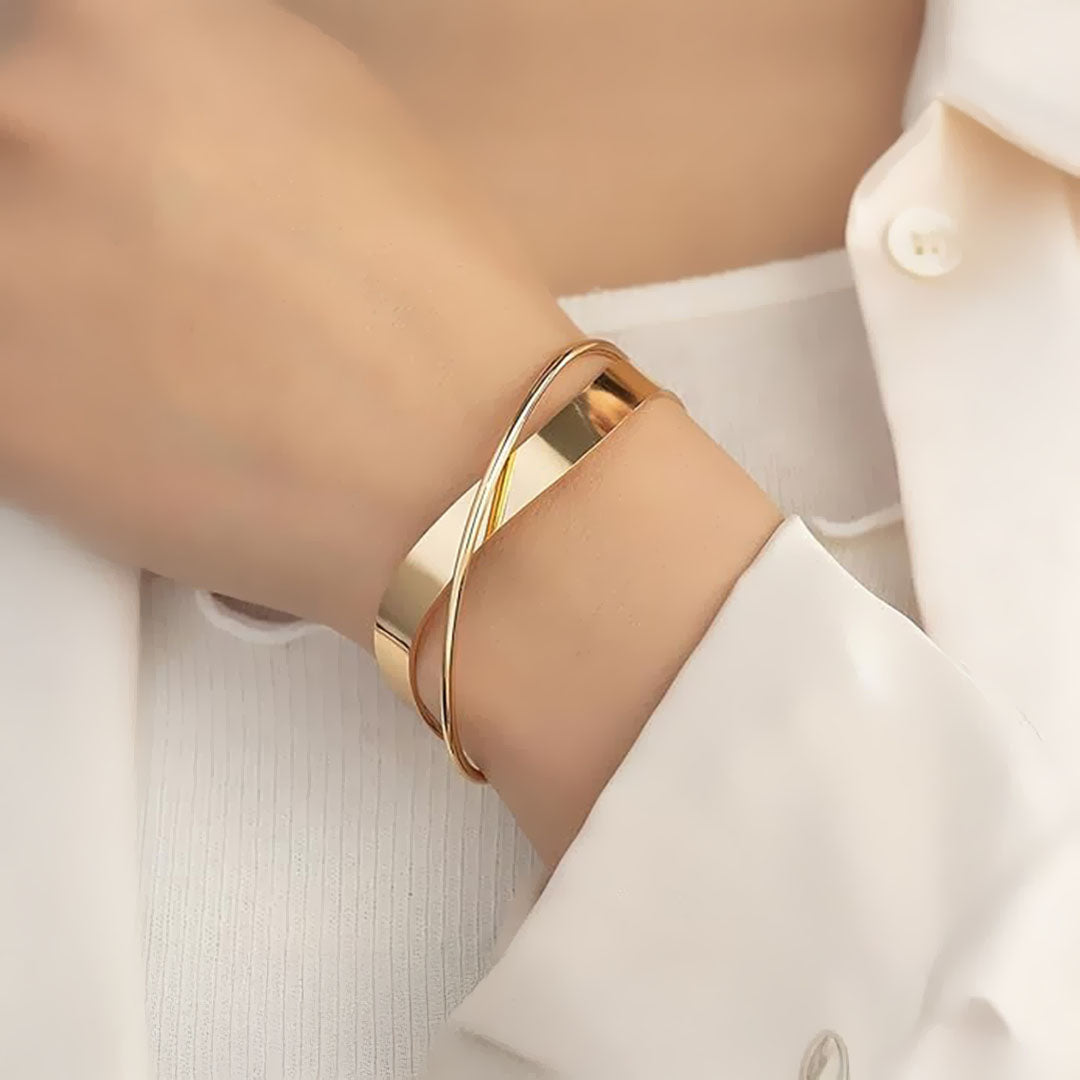 Infinity Curve Cuff Bracelet