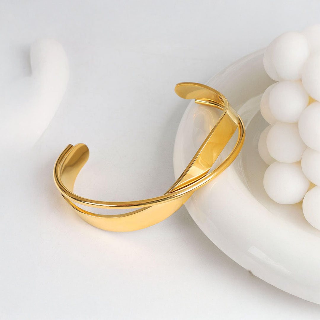 Infinity Curve Cuff Bracelet