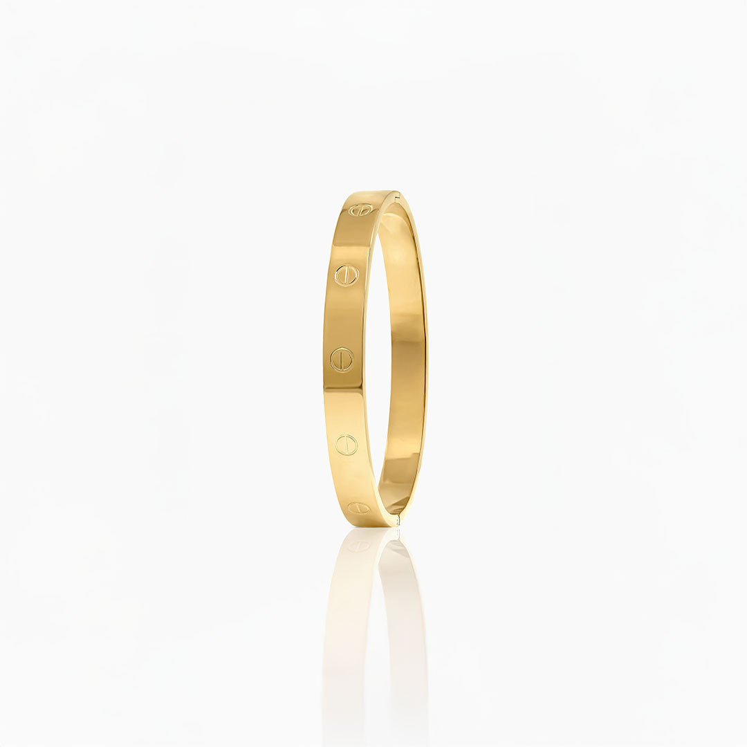 Zaraaya's Gold Plated Stackable Bangle Kada | Anti Tarnish
