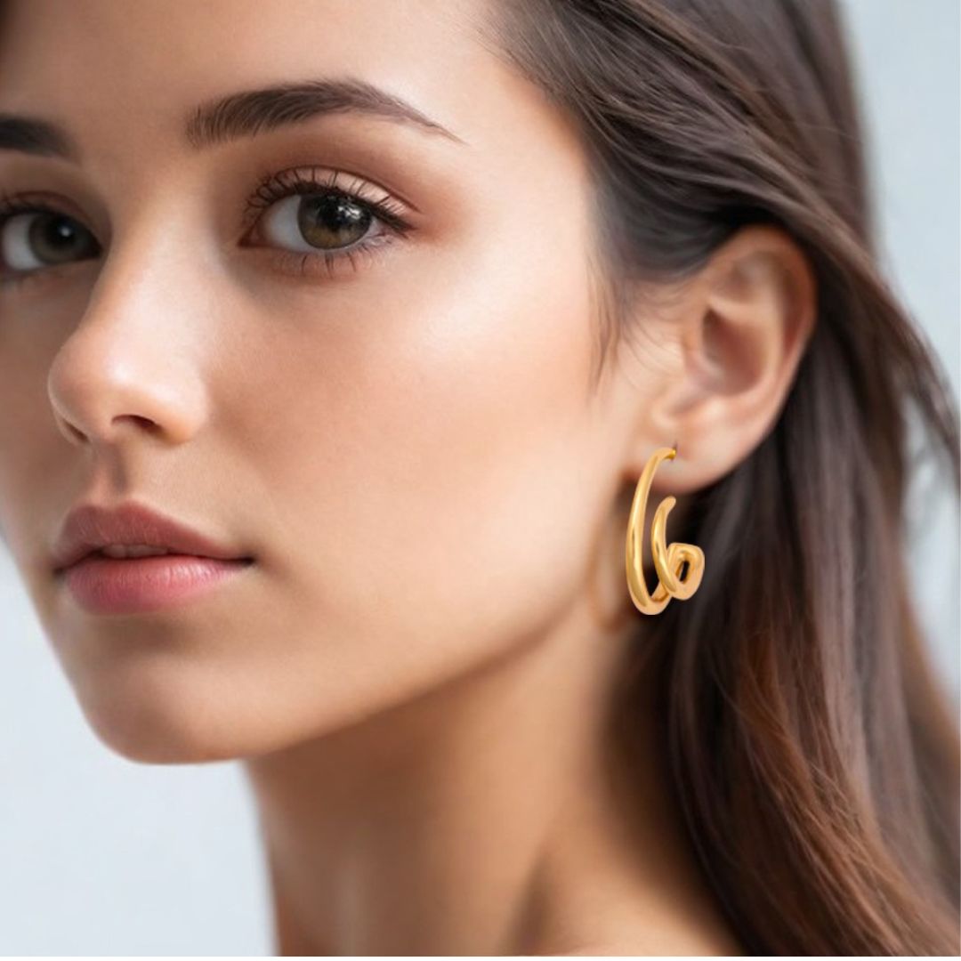Double ring hoops