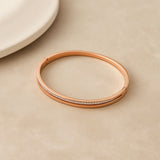 Crystal line Bangle Kada