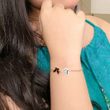Butterfly Pair Cuff Bracelet