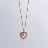 Dual Heart Embrace Necklace