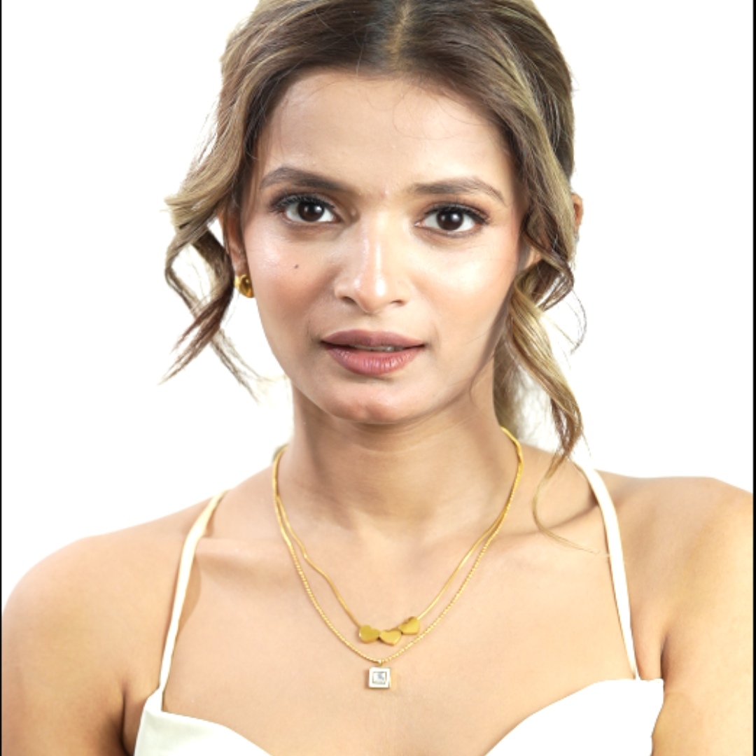 Heartbeats and Shimmers Necklace