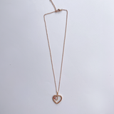 Dual Heart Embrace Necklace