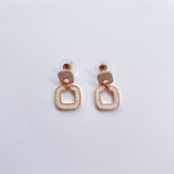 Modern Square Shine earrings