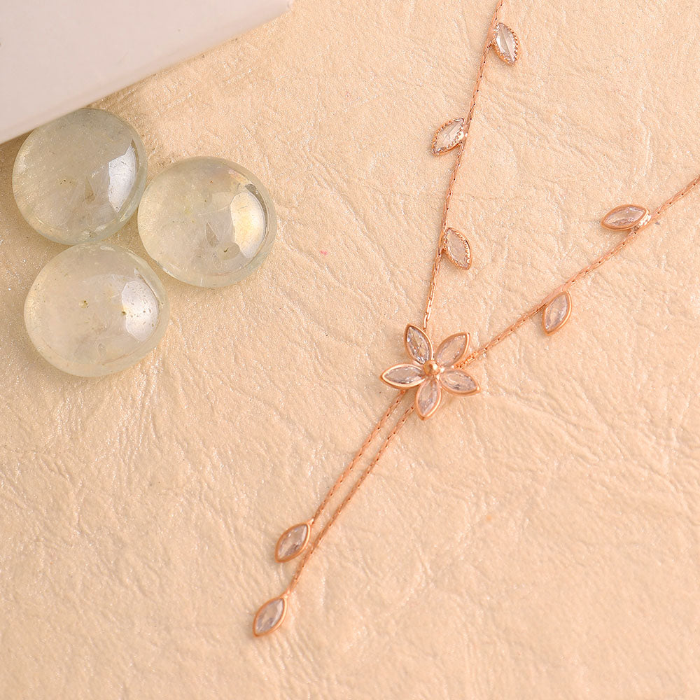 Eight Petal Bloom Necklace