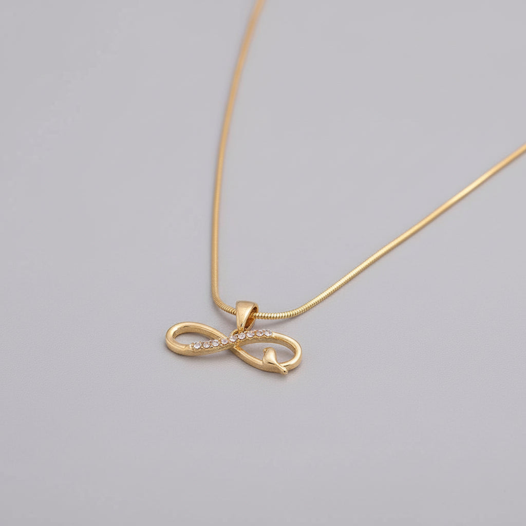 Infinity Wing Necklace