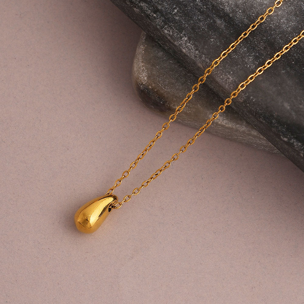 Golden Dewdrop Necklace