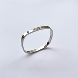 Sterling Square Bangle kada