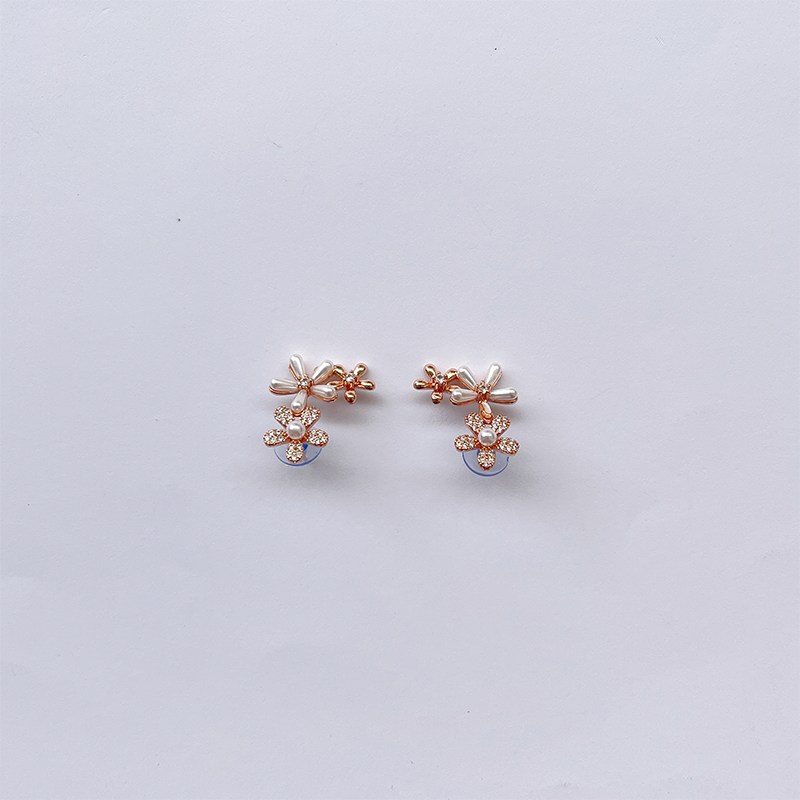 Trio Floral Earring