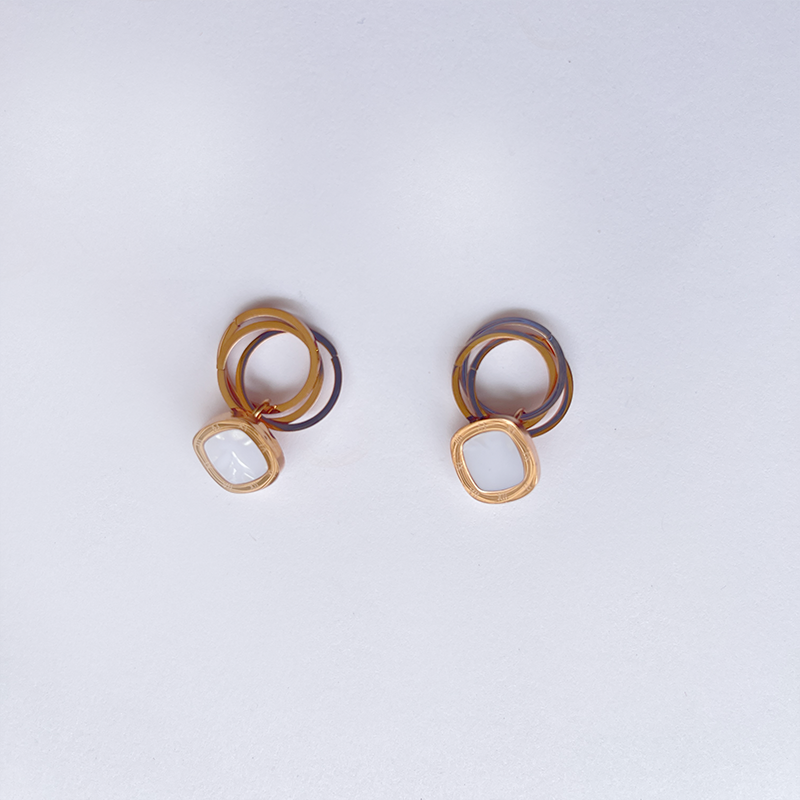 Triplet Ring Elegance earrings