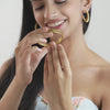 Gold cuff Layered Bangle Kada