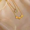 Heartbeats and Shimmers Necklace