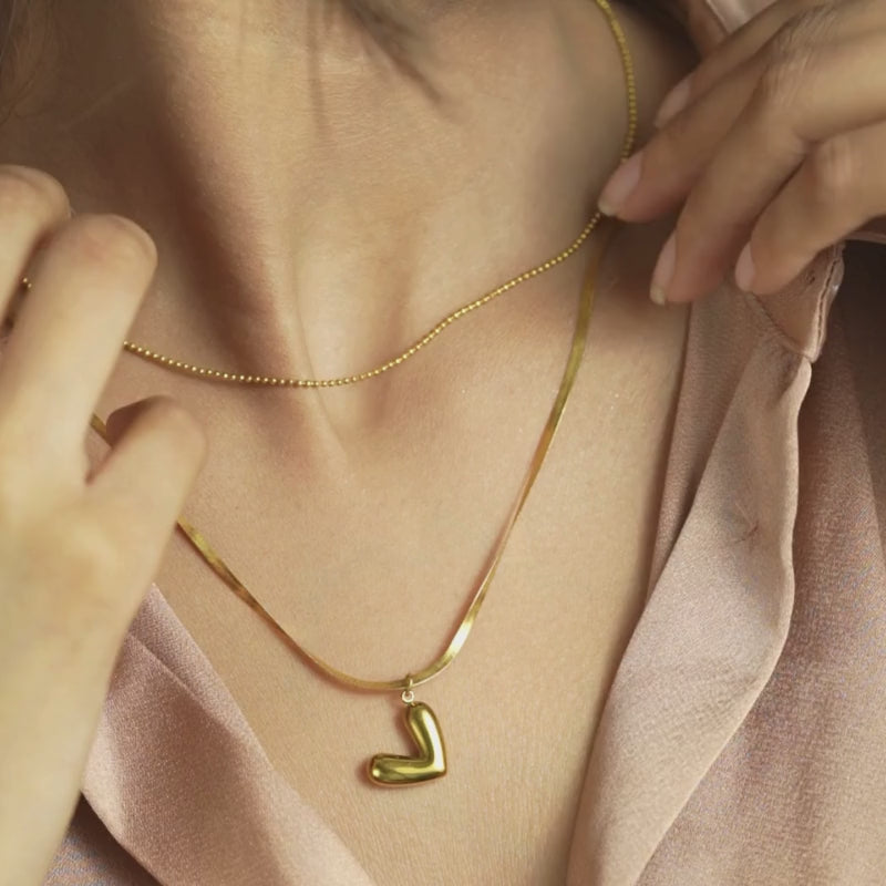 Layered Love Pendant